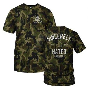 Sincerely Hated Camo T-Shirt - $15
